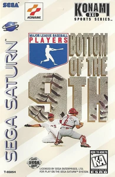 Bottom of the 9th Sega Saturn Box Art