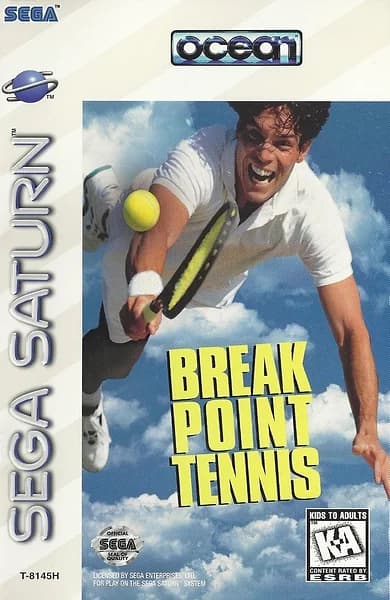 Break Point Tennis Sega Saturn Box Art