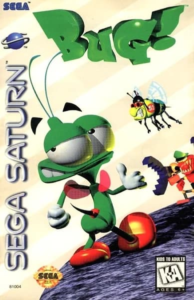 Bug! Sega Saturn Box Art