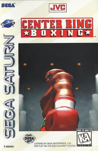 Center Ring Boxing Sega Saturn Box Art