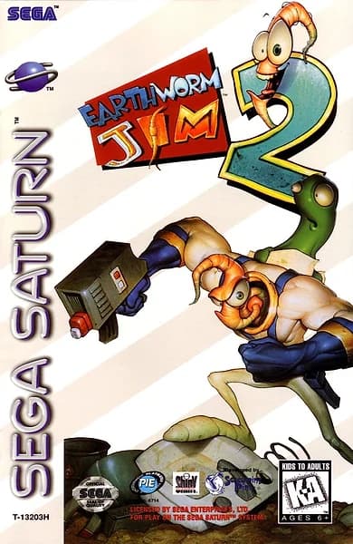 Earthworm Jim 2 box art