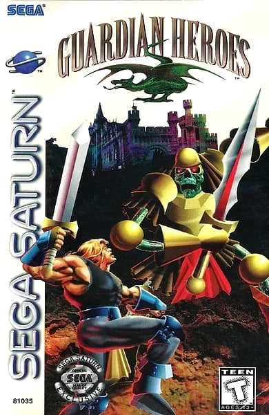 Guardian Heroes box art