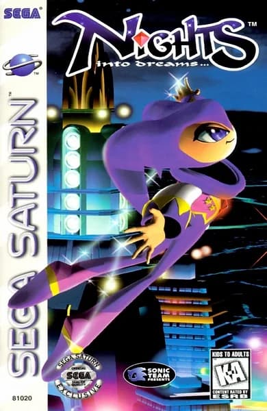 Nights into Dreams... Box Art
