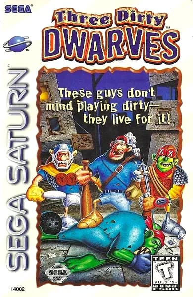 Three Dirty Dwarves Box Art