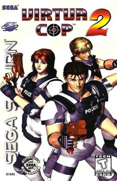 Virtua Cop 2 Box Art