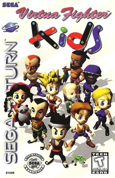 Virtua Fighter Kids box art