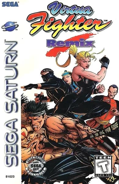 Virtua Fighter Remix box art