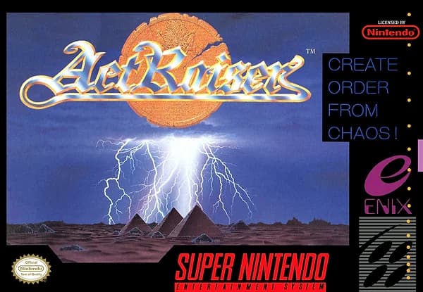 ActRaiser Super Nintendo Box Art