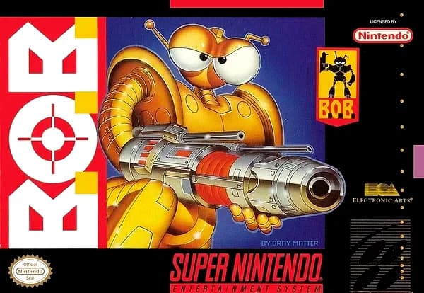 B.O.B. Super Nintendo Box Art