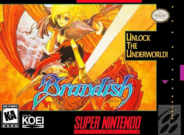 Brandish box art