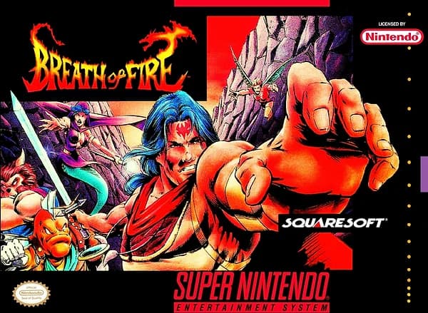 Breath of Fire box art