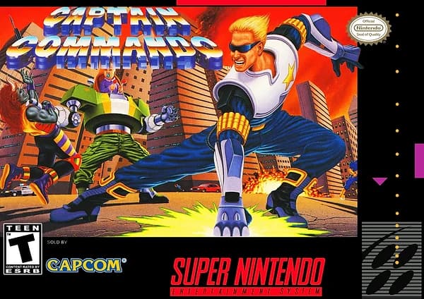 Captain Commando Box Art