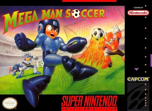MegaMan Soccer box art