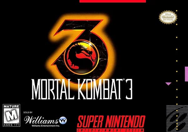 Mortal Kombat 3 box art