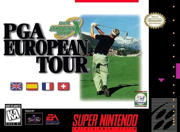 PGA European Tour Box Art