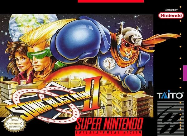Sonic Blast Man II Box Art