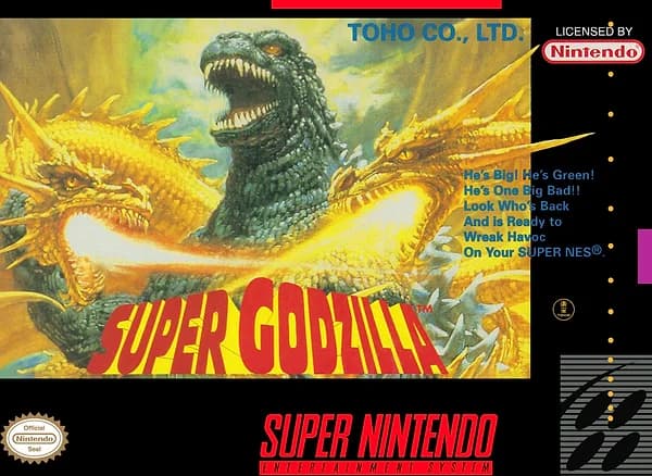 Super Godzilla box art