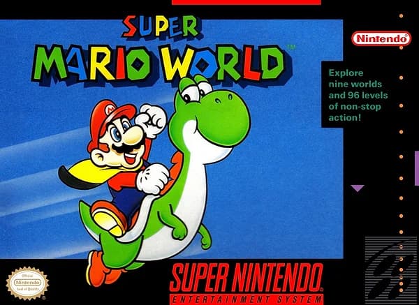 Super Mario World box art