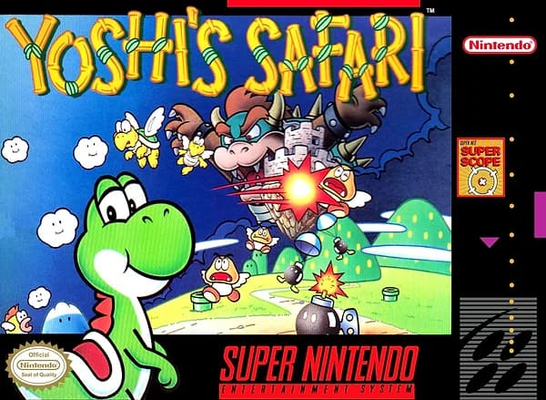 Yoshi's Safari box art