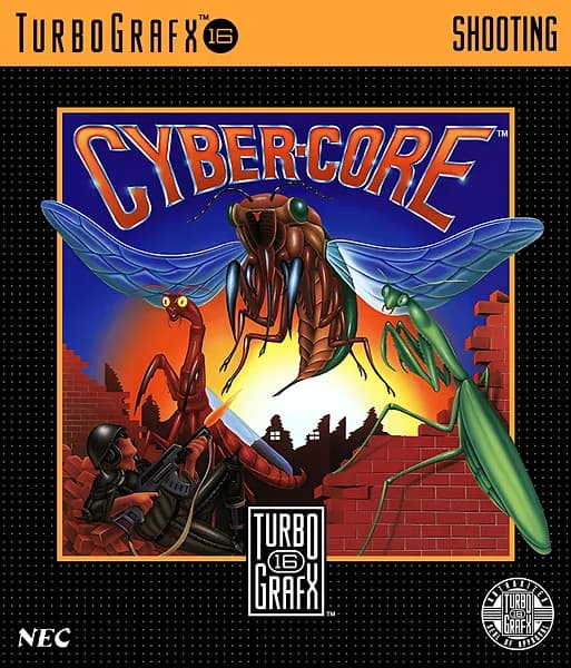 Cyber Core TurboGrafx-16 Box Art