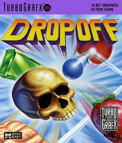 Drop Off TurboGrafx-16 Box Art