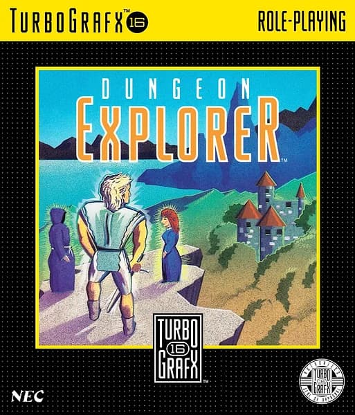 Dungeon Explorer TurboGrafx-16 Box Art