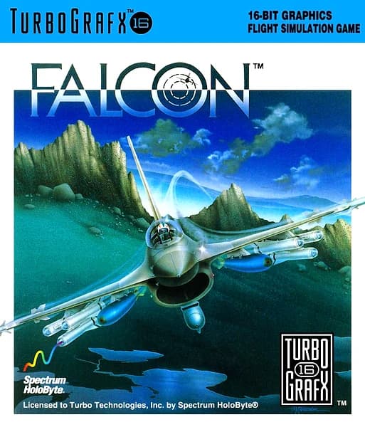 Falcon TurboGrafx-16 Box Art