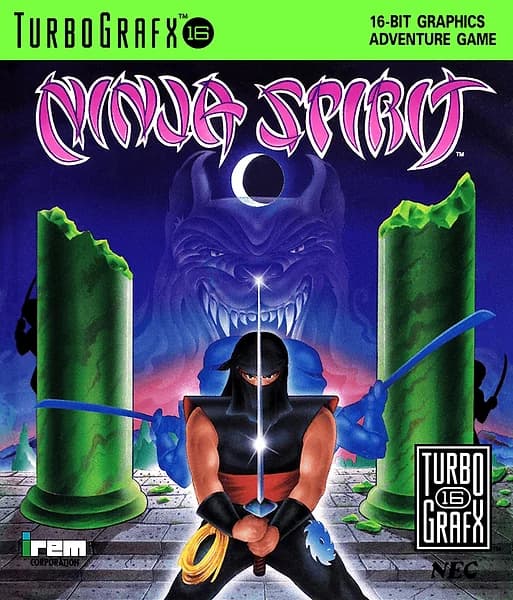 Ninja Spirit box art