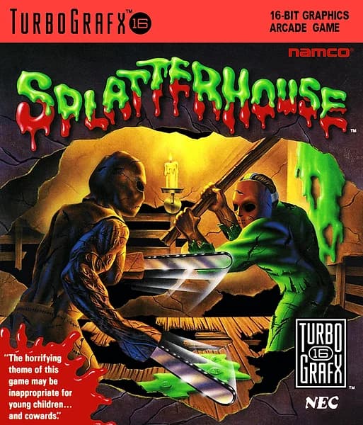 Splatterhouse Box Art
