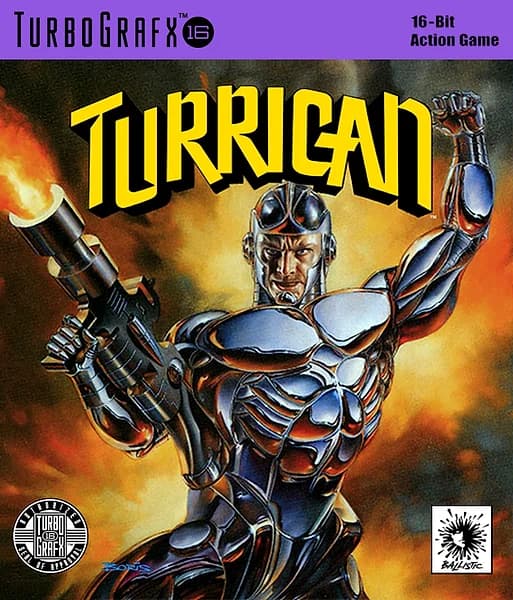 Turrican Box Art