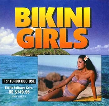 Bikini Girls TurboGrafx CD Box Art
