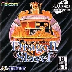 Dragon Slayer TurboGrafx CD Box Art