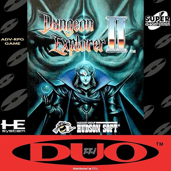 Dungeon Explorer II TurboGrafx CD Box Art