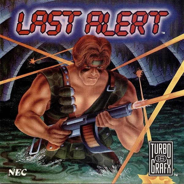 Last Alert TurboGrafx CD Box Art