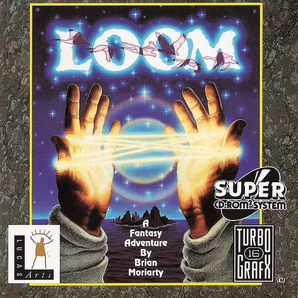 Loom TurboGrafx CD Box Art