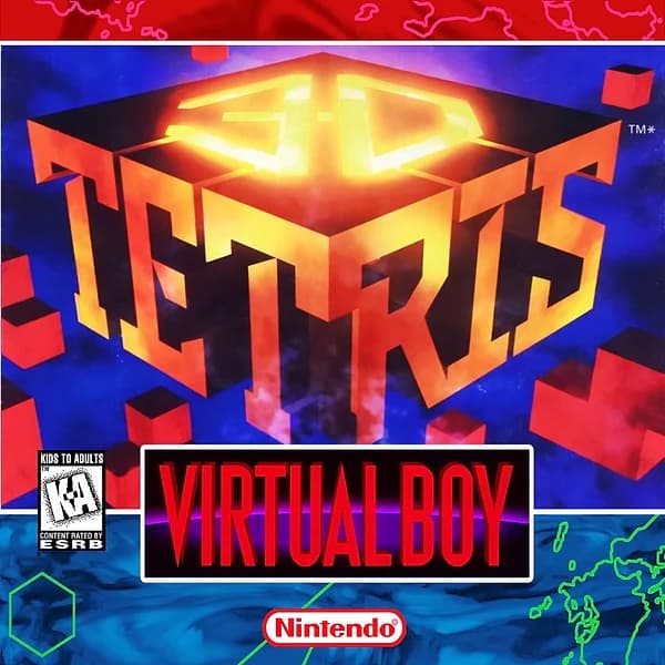 3-D Tetris Virtual Boy Box Art
