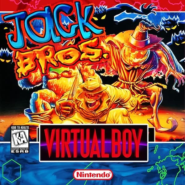 Jack Bros. Virtual Boy Box Art