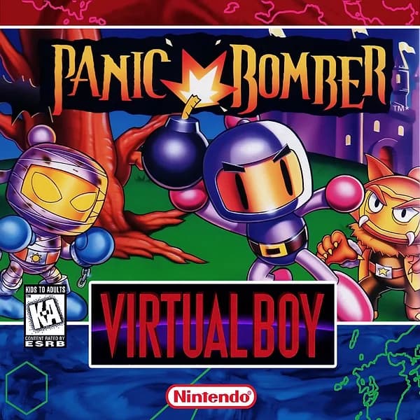 Panic Bomber Virtual Boy Box Art