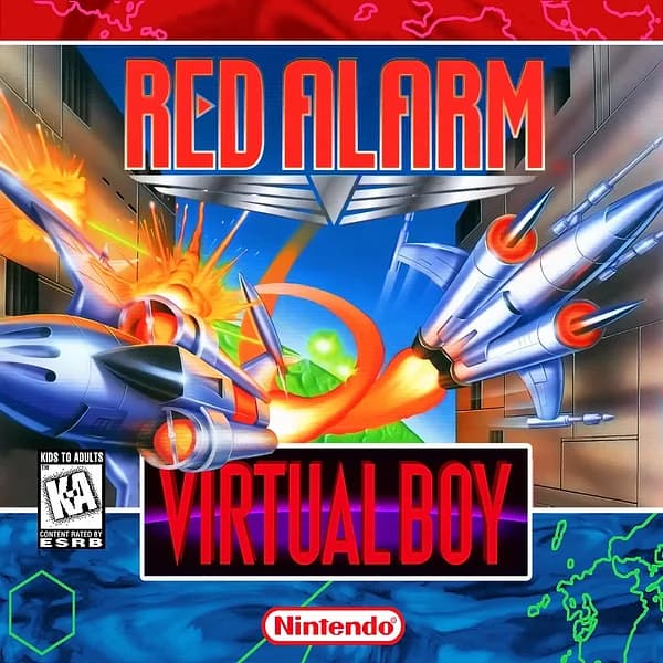 Red Alarm Virtual Boy Box Art