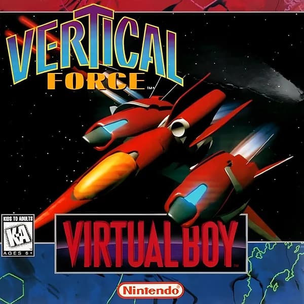 Vertical Force Virtual Boy Box Art