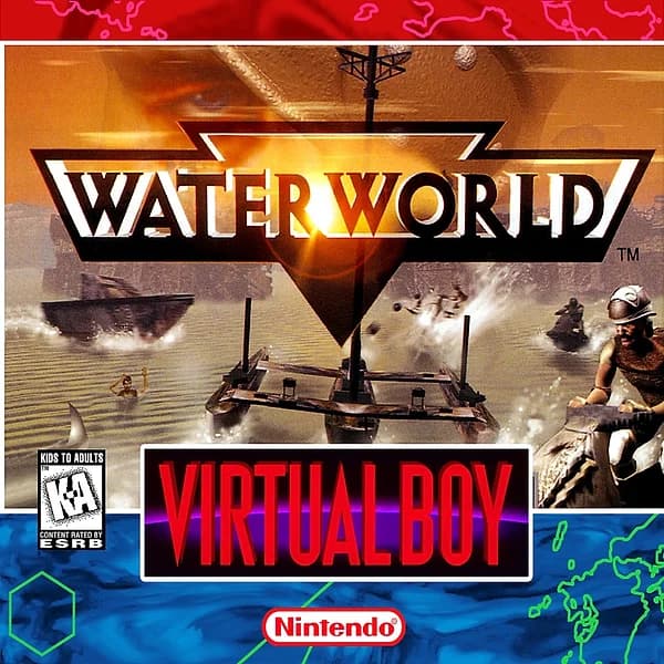 Waterworld Virtual Boy Box Art