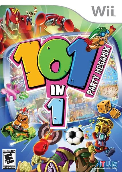 101-in-1 Party Megamix Wii Box Art