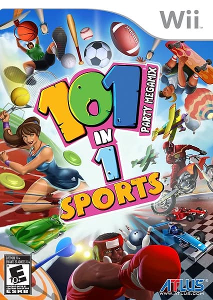 101-in-1 Sports Party Megamix Wii Box Art
