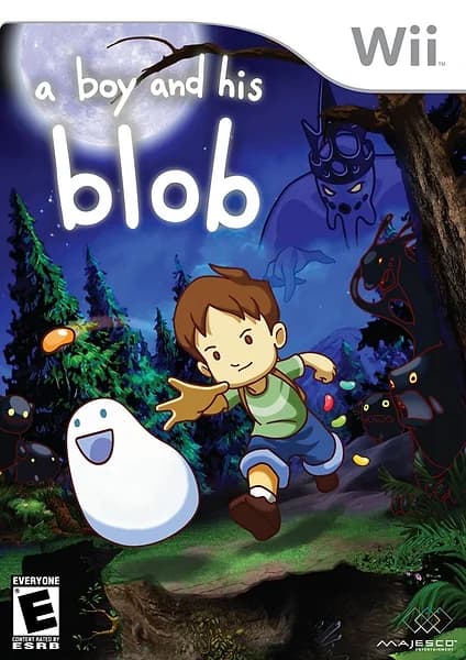 A Boy and His Blob Wii Box Art