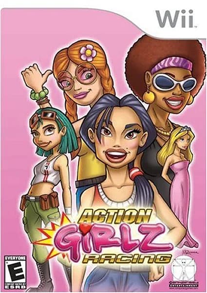 Action Girlz Racing Wii Box Art