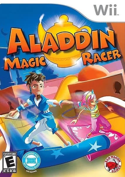 Aladdin: Magic Racer Wii Box Art