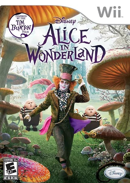Alice in Wonderland Wii Box Art