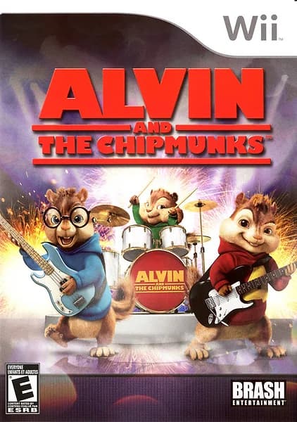 Alvin and the Chipmunks Wii Box Art