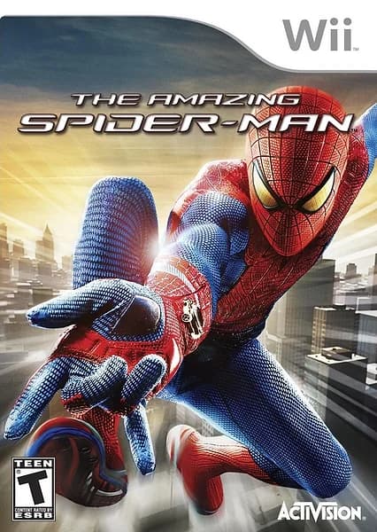 Amazing Spider-Man Wii Box Art