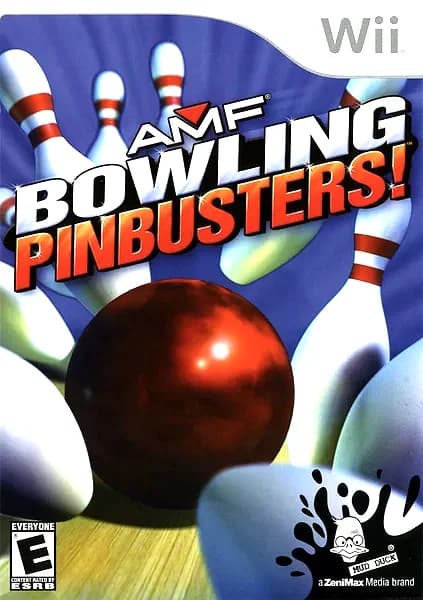 AMF Bowling Pinbusters! Wii Box Art